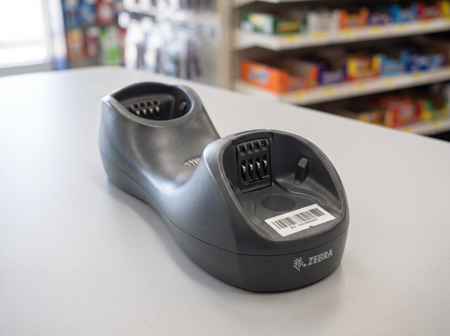 Zebra CR0078 Standard Base Bluetooth Charging Cradle Twilight Black CR0078-SC10007WR Barcode Printer Shop
