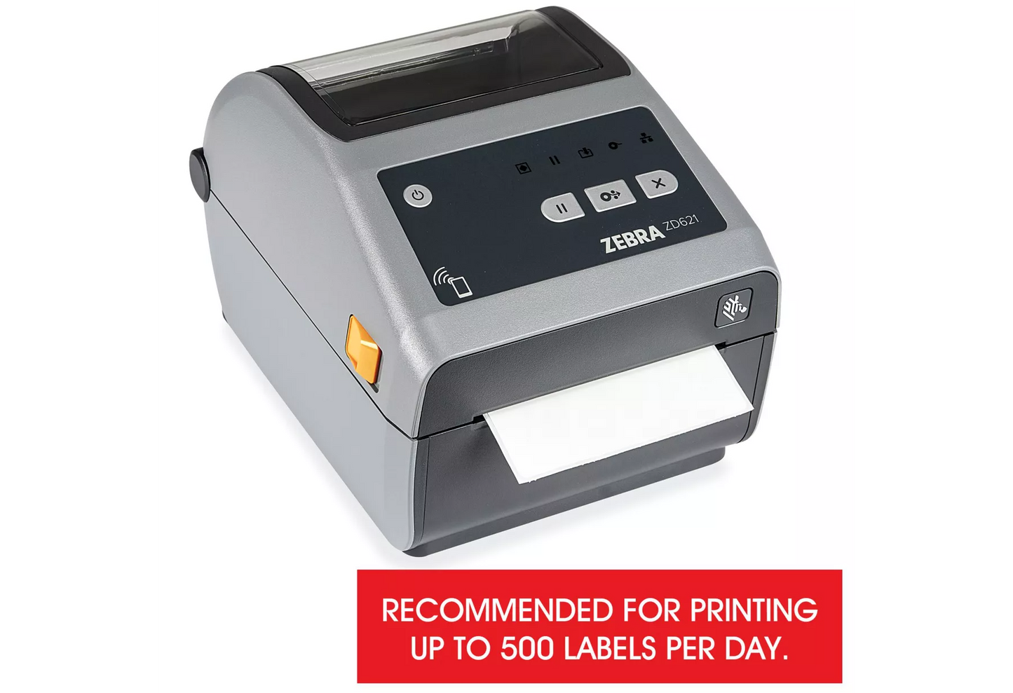 Zebra ZD621 4-Inch Desktop Direct Thermal Label Printer 203 dpi 8 ips USB Ethernet Serial Bluetooth LE ZD6A042-D01F00EZ Barcode Printer Shop