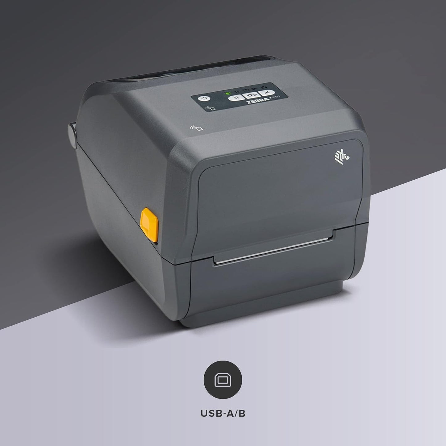 Zebra ZD421 Desktop Thermal Transfer Label Printer 300 DPI USB ZD4A043-301M00EZ Barcode Printer Shop