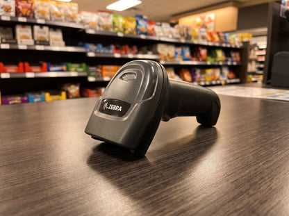 Zebra DS2208 Corded 1D/2D Scanner Twilight Black DS2208-SR00007ZZWW Barcode Printer Shop