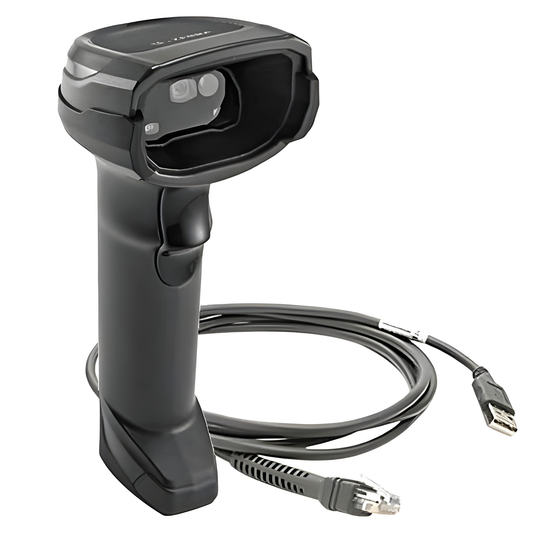 Zebra DS8108-SR Handheld Barcode Scanner 1D/2D USB Kit Shielded Cable DS8108-SR7U2100AZW Barcode Printer Shop