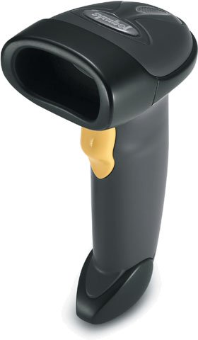 Zebra LS2208 Corded 1D Laser Barcode Scanner Twilight Black Scanner Only No Cable No Stand LS2208-SR20007R Barcode Printer Shop