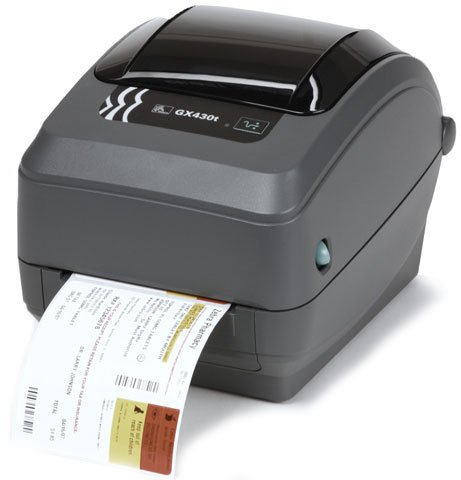 Zebra Thermal Transfer Desktop Printer RJ45 USB GX43-102410-000 Barcode Printer Shop
