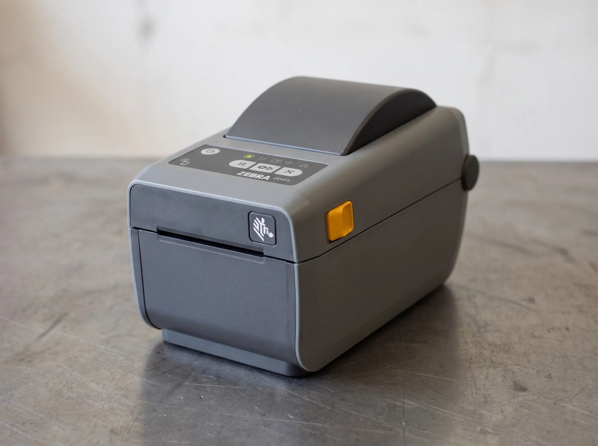 Zebra ZD411 2-Inch Desktop Direct Thermal Label Printer 203 dpi 6 ips USB Bluetooth LE No Ethernet ZD4A022-D01M00EZ Barcode Printer Shop