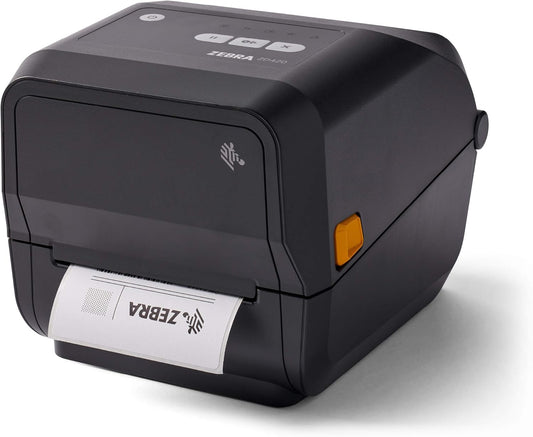 Zebra ZD420 Thermal Printer 203DPI USB RJ45 Bluetooth Black ZD42042-T01E00EZ Barcode Printer Shop