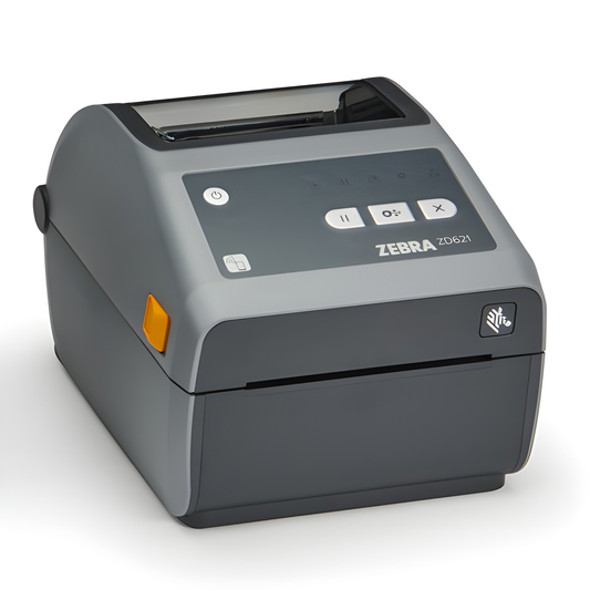 Zebra ZD621 4-Inch Desktop Direct Thermal Label Printer 300 dpi 6 ips USB Ethernet Serial Bluetooth LE ZD6A043-D01F00EZ Barcode Printer Shop