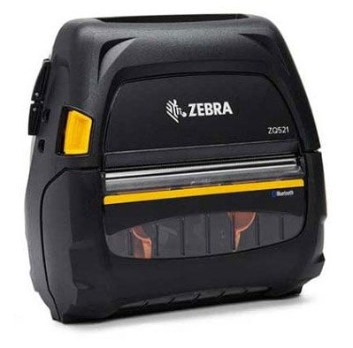 Zebra ZQ521 203DPI Mobile Direct Thermal Printer Ultra-Rugged ZQ52-BUE0000-00 Barcode Printer Shop