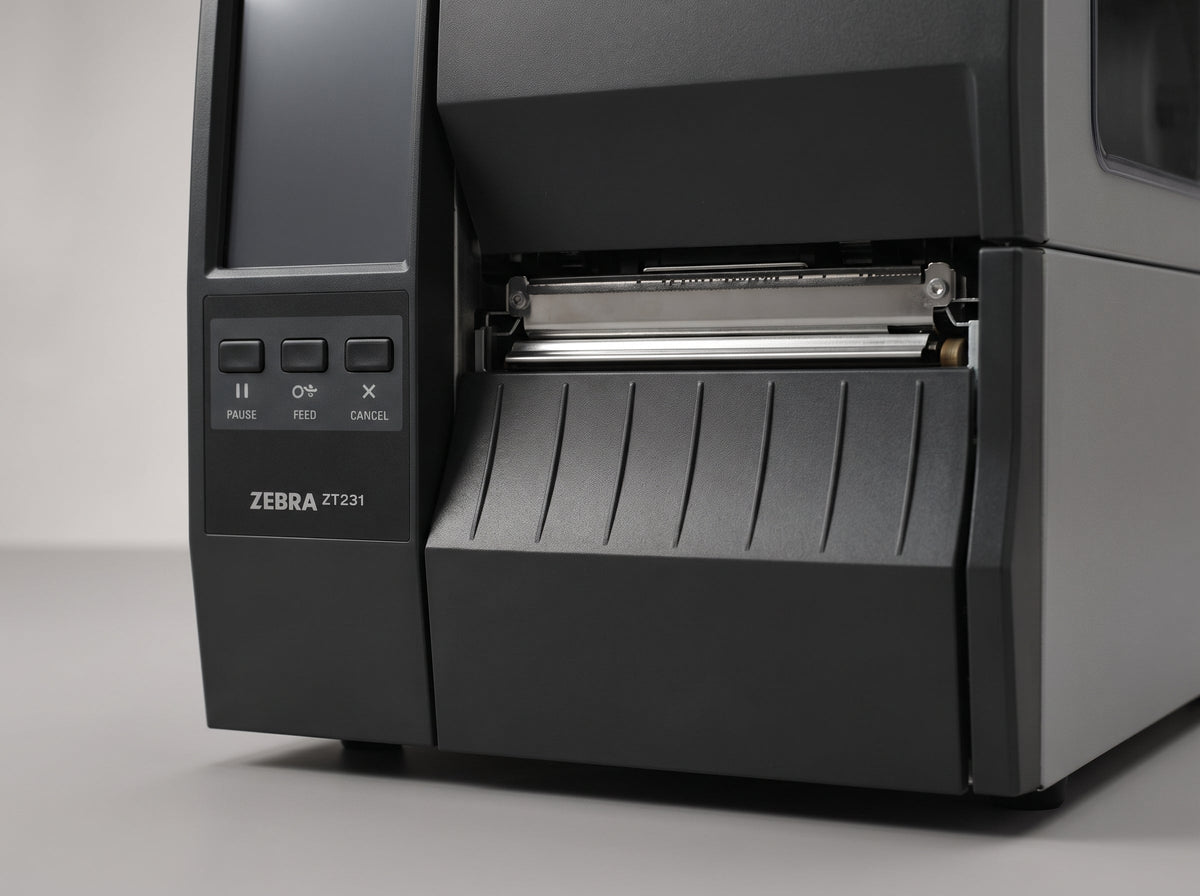 Zebra ZT231 4-Inch Industrial Label Printer 203 dpi Direct Thermal Tear-Off USB Ethernet Serial ZT23142-D01000FZ Barcode Printer Shop