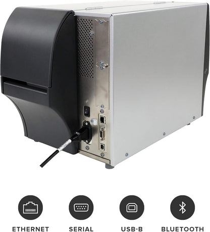 Zebra ZT411 Industrial Label Printer 300 DPI Thermal Transfer Tear-Off Touch Display ZT41143-T010000Z Barcode Printer Shop